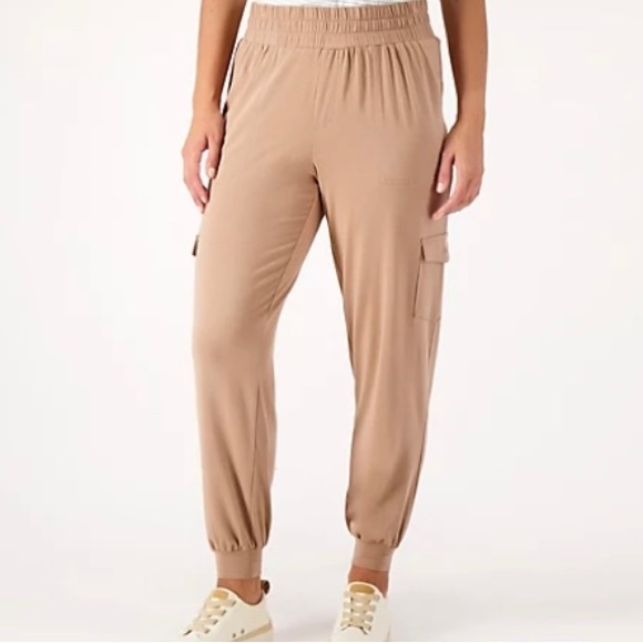 Anybody Cozy Knit Cargo Jogger Pants - Picture 1 of 11